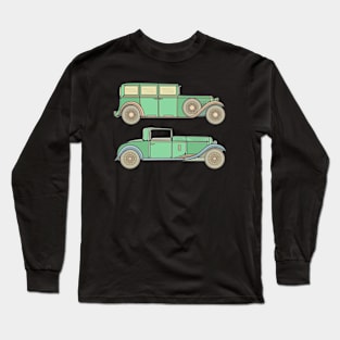 Green Classic Car Long Sleeve T-Shirt